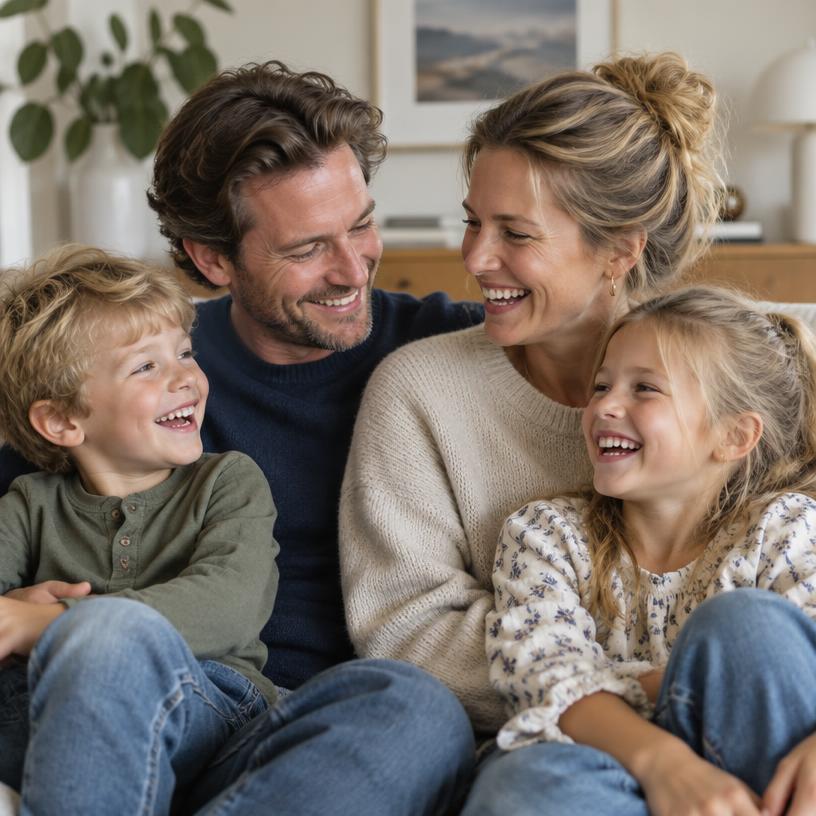 Photo of The Bergman family